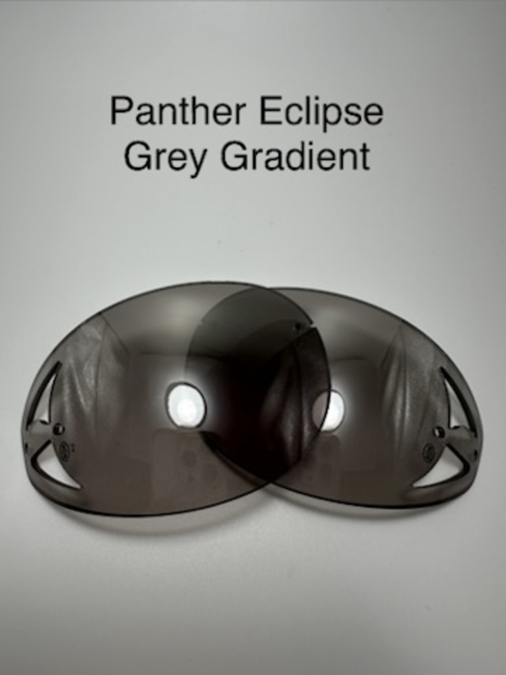 Rare New Cartier Panther Eclipse Sunglasses Factory Replacement Lenses Gray